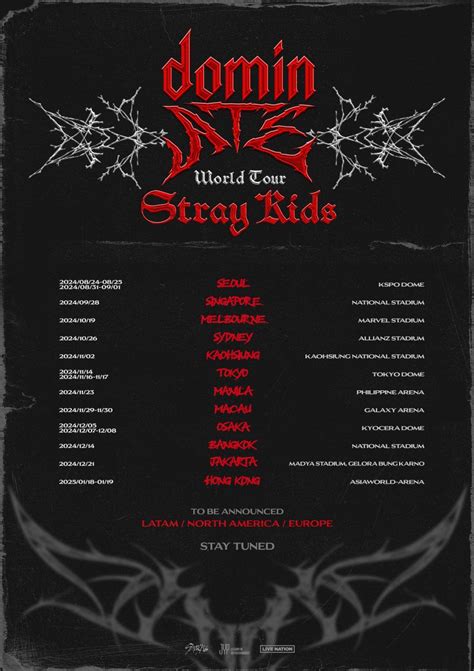 Stray Kids World Tour 2024 Tickets - Josee Malissa