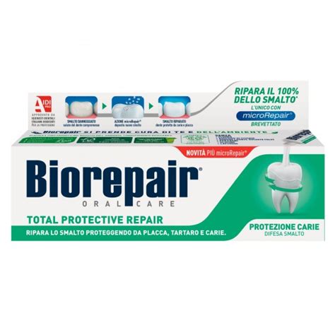 Biorepair L Unico Dentifricio Senza Fluoro