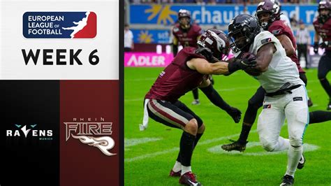 Munich Ravens Rhein Fire Highlights Week 6 Season 2023 Youtube