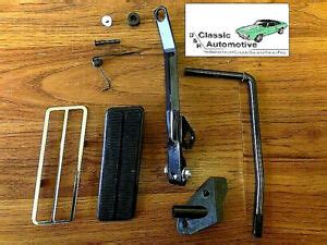 Camaro Gas Pedal Kit W Throttle Linkage Cowl Induction Pc V