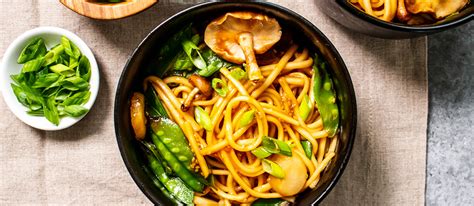 Minute Teriyaki Udon Noodles Kikkoman Home Cooks