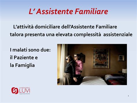 I Corsi Di Formazione Per Assistenti Familiari Fondazione Luvi Ets