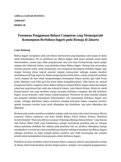 Latar Belakang Skripsi Pdf