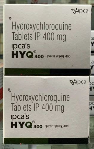 Hcqs Hydroxychloroquine Tablets IPCA Treatment External At Rs 185