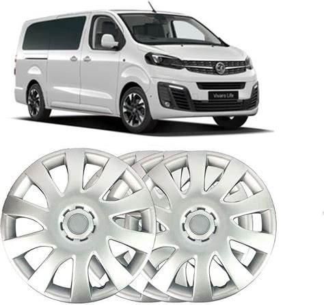 X Inches Wheel Trim Hub Caps For Vauxhall Vivaro Onwards