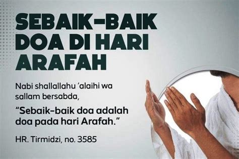 Perbanyak Doa Dan Amalan Ini Saat Puasa Tarwiyah Dan Puasa Arafah