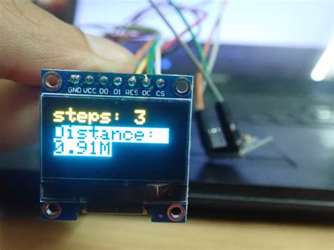 Arduino Projects Walking Steps Calculator Using ADXL345