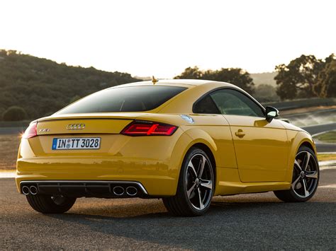 New Audi Tt And Tts Coupe Photos Show Vegas Yellow And Tango Red Colors