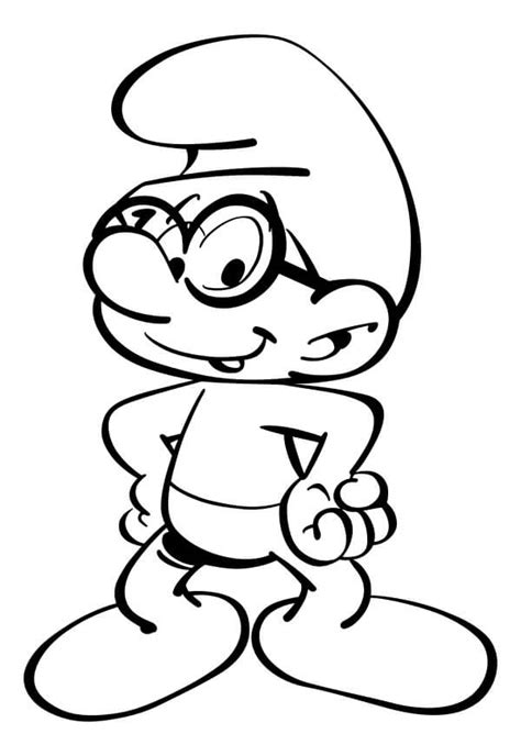 Desenhos De Smurfs Para Colorir Pintar E Imprimir ColorirOnline