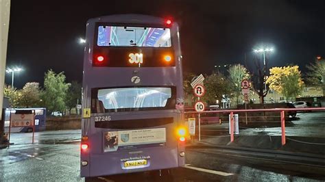 Recent Transfer YN07 MKD 37246 Volvo B9TL Wright Eclipse Gemini First