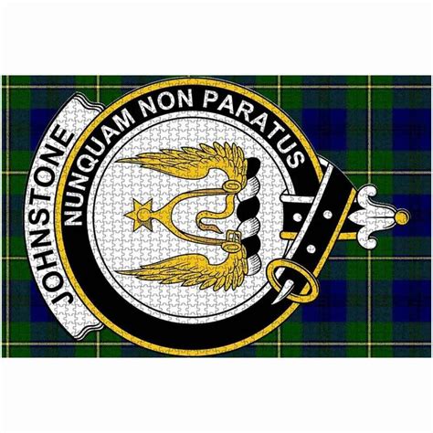 Scottish Johnstone Clan Crest Tartan Jigsaw Puzzle in 2022 | Johnstone, Jigsaw puzzles, Clan