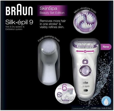 Braun Silk Epil Skinspa Wet And Dry Cordless Epilator