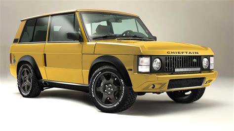 Chieftain Xtreme Is Classic Land Rover Range Rover Restomod With Bhp