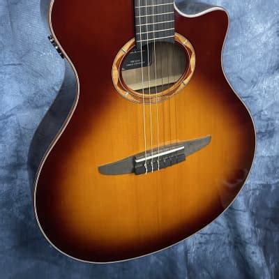 Yamaha NTX3 Electro Classical Guitar Brown Sunburst W Case Reverb