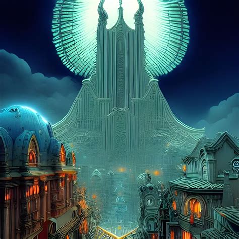 Holy City Ai Generated Artwork Nightcafe Creator