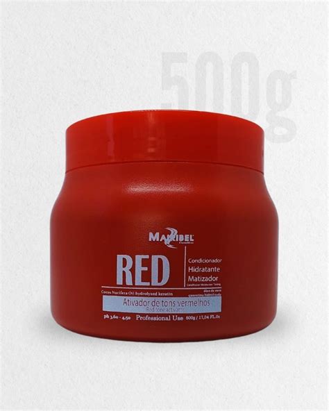 Máscara Matizadora Red 500g Mairibel Hidratylife Óleo de Argan