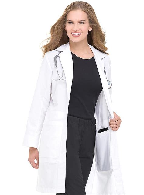 Womens Lab Coat White Lab Coat Doctor Outfit