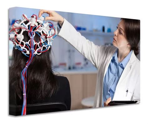 Cuadro Neurología Cerebro Canvas Grueso Cng21 60x40 Envío gratis