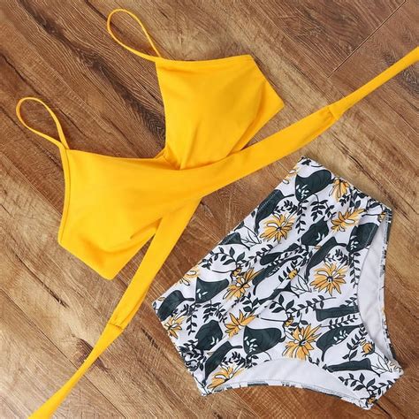 High Waist Sexy Bikini Set 2024 Biquini Swimwear Women Two Pieces