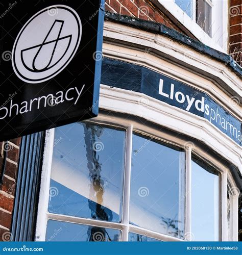 Lloyds Pharmacy Chemists Shop Front Logo And Sign Editorial Image