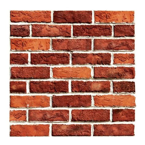 Home Decor 3d Rustic Red Brick Stone Wall Self Adhesive Room Sticker Wall Decor Stickers Room