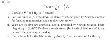 Solved 1 Application Of Newtons Method A Let F R2 → R