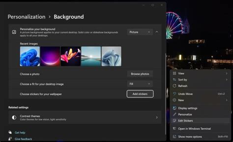 Our First Look At Windows S New Tool To Customize Desktop Background