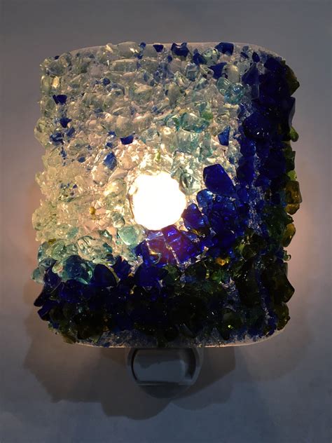 Surfs Up Recycled Glass Night Light