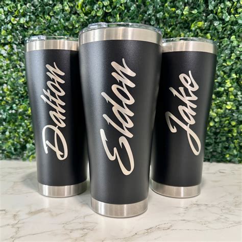 32oz Custom Engraved Tumbler Personalized Tumbler Custom Logo