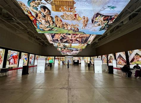 Boston S Stunning 360 Degree Exhibit Of The Sistine Chapel Is Now Open