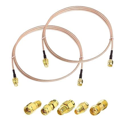 Superbat Sma Male To Sma Female Rf Coaxial Coax Cable Cm Pcs Rf