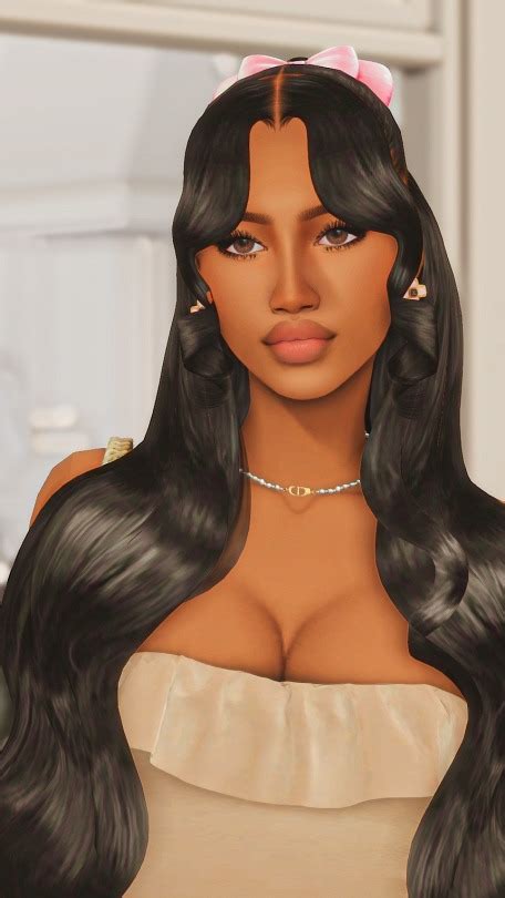 A Photo Dump Hair By Kiegross Rebellesims On Tumblr