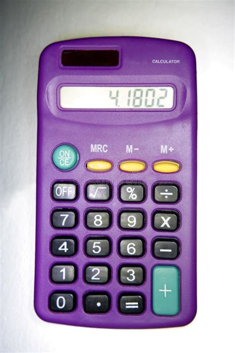 Numbers On Calculator Stock Image Image Of Accountancy 2410049