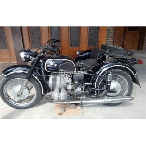 Motor Bmw Klasik Bmw R80 Sespan Hitam Mesin Oke Barang Antik Terawat Di