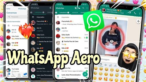 SAIU WHATSAPP AERO V9 45 ATUALIZADO 2022 MUITAS FUNÇÕES