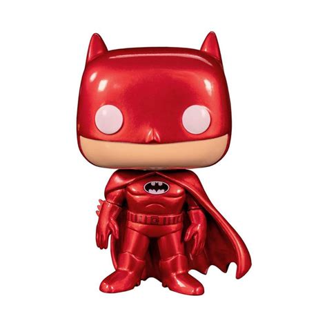 Funko Pop Batman 80 Years 144 Batman Red Metallic Le Biscuit