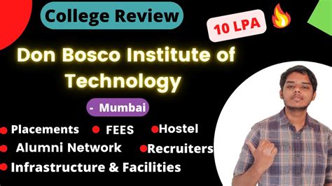 Don Bosco Institute Of Technology Mumbai College Review Cutoff