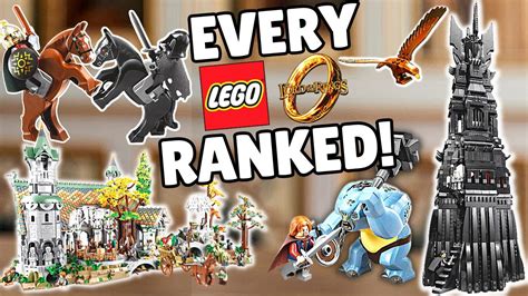 Ranking Every Lego Lord Of The Rings Set Youtube