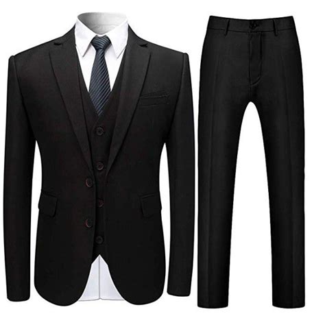 Kit Completo Terno OXFORD PRETO Colete Camisa E Gravata Shopping