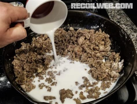 Game Dishes: Deer Sausage Gravy | RECOIL