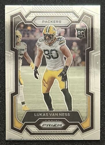 Panini Prizm Lukas Van Ness Green Bay Packers Rc Ebay