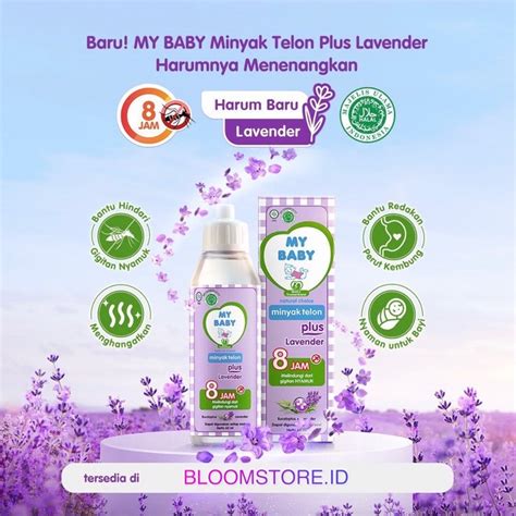 Jual MY BABY Telon Oil Plus Minyak Bayi Lavender Ungu 150ml 150 Ml Anti