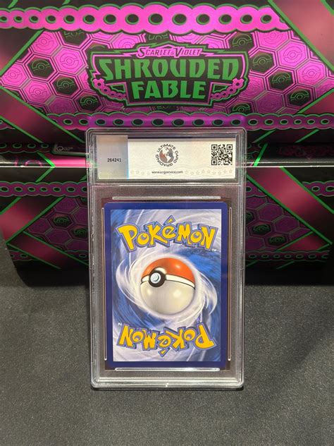 Pok Mon Graded Card Shrouded Fable Greninja Ex Special