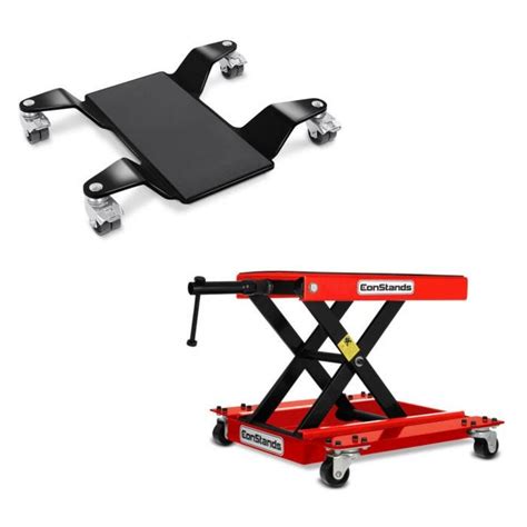 Set Scissor Lift Dolly Mid Lift M Mover Kg In Red Dolly Mover