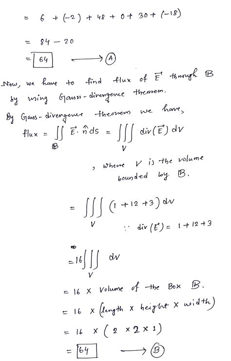 Solved 1 Verify Gauss Divergence Theorem For The Flux Of The