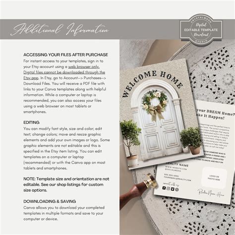 Real Estate Postcard Template New Realtor Introduction Postcard