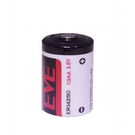 8 Eve ER14250 1 2AA 3 6V Lithium Battery Energy Very Endure Bobbin Cell