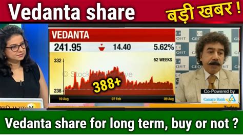 Vedanta Share For Long Term Buy Or Not Vedanta Share News Today Vedanta