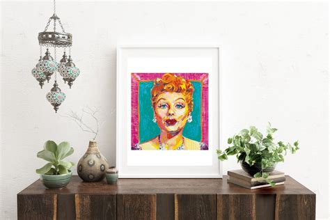 Lucille Ball Signed, LIMITED, Fine Art Print. Giclee. queen of Comedy I ...