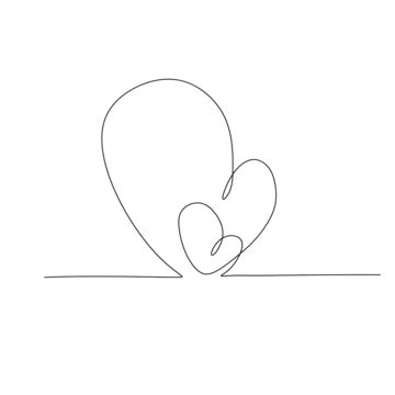 Continuous Line Drawing Vector Hd PNG Images Continuous One Line